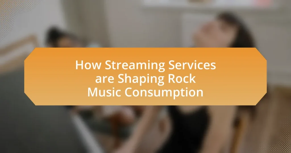 How Streaming Services are Shaping Rock Music Consumption